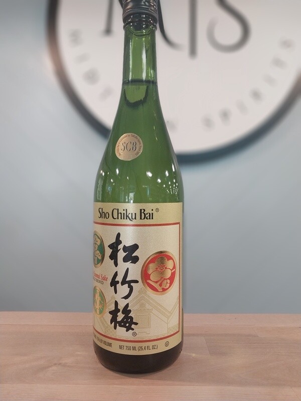 Sho Chiku Bai Classic Junmai Sake