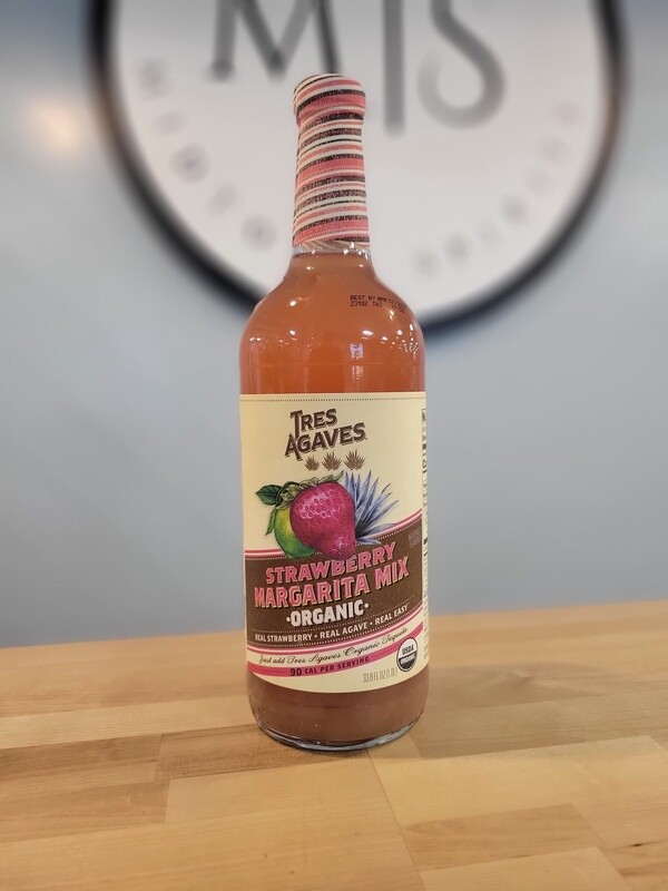 Tres Agaves Strawberry Margarita Mix