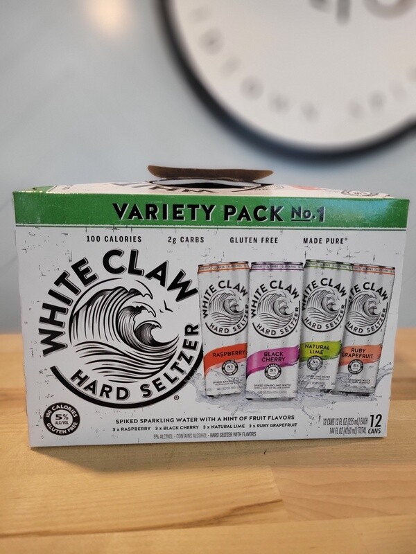 White Claw Variety #1 12pk