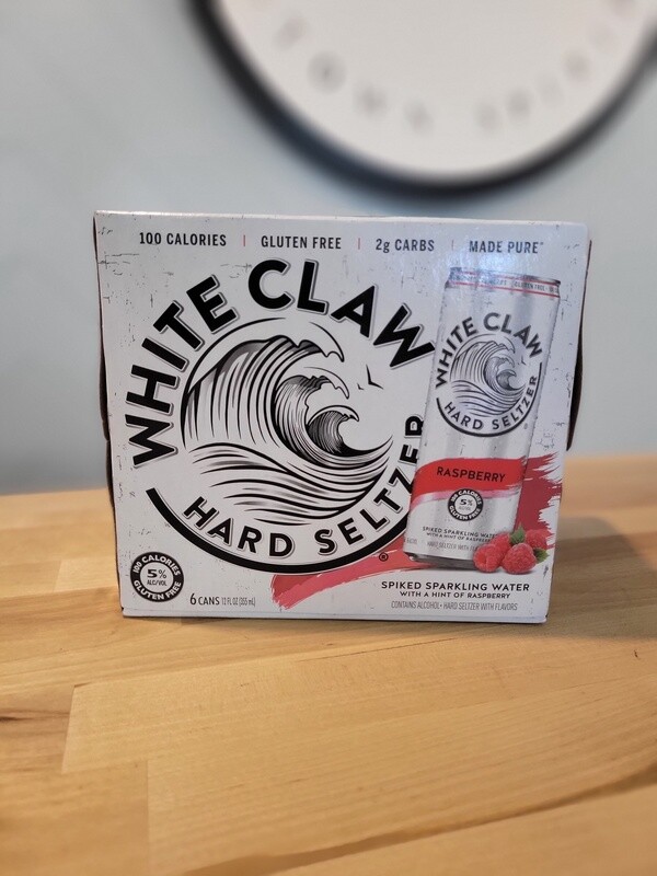 White Claw Raspberry 6pk