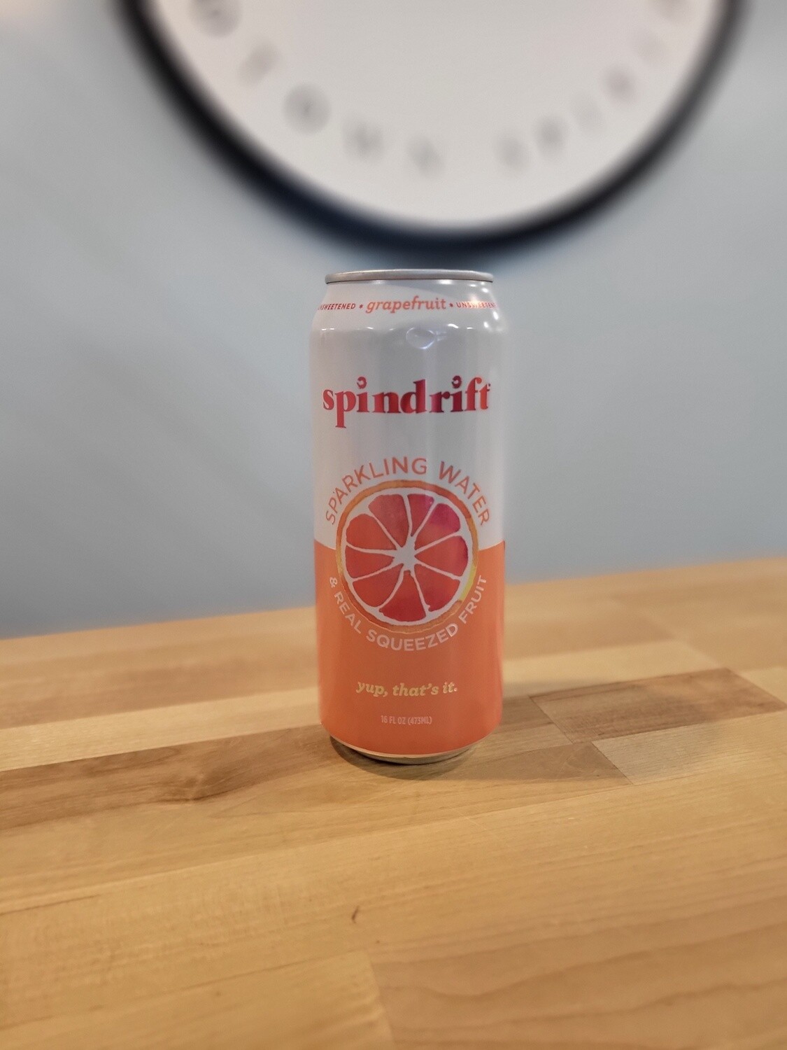 Spindrift Grapefruit Sparkling Water 16oz Can
