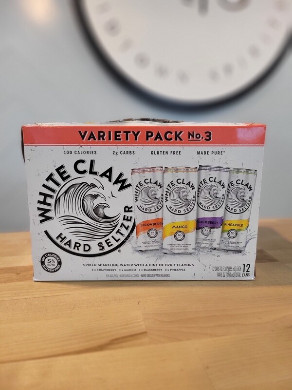 White Claw Variety #3 12pk