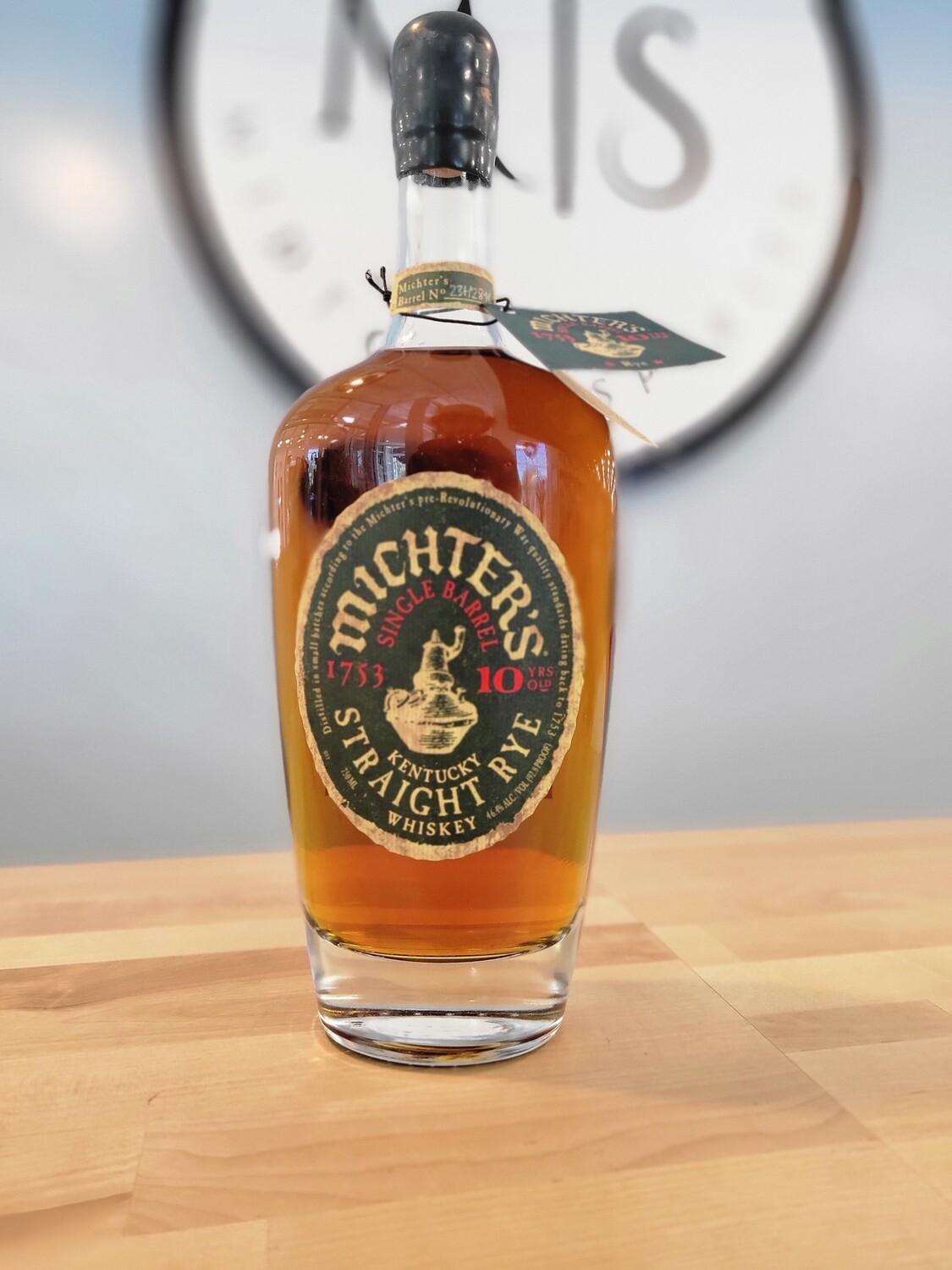 Michter’s 10 year Single Barrel Ry