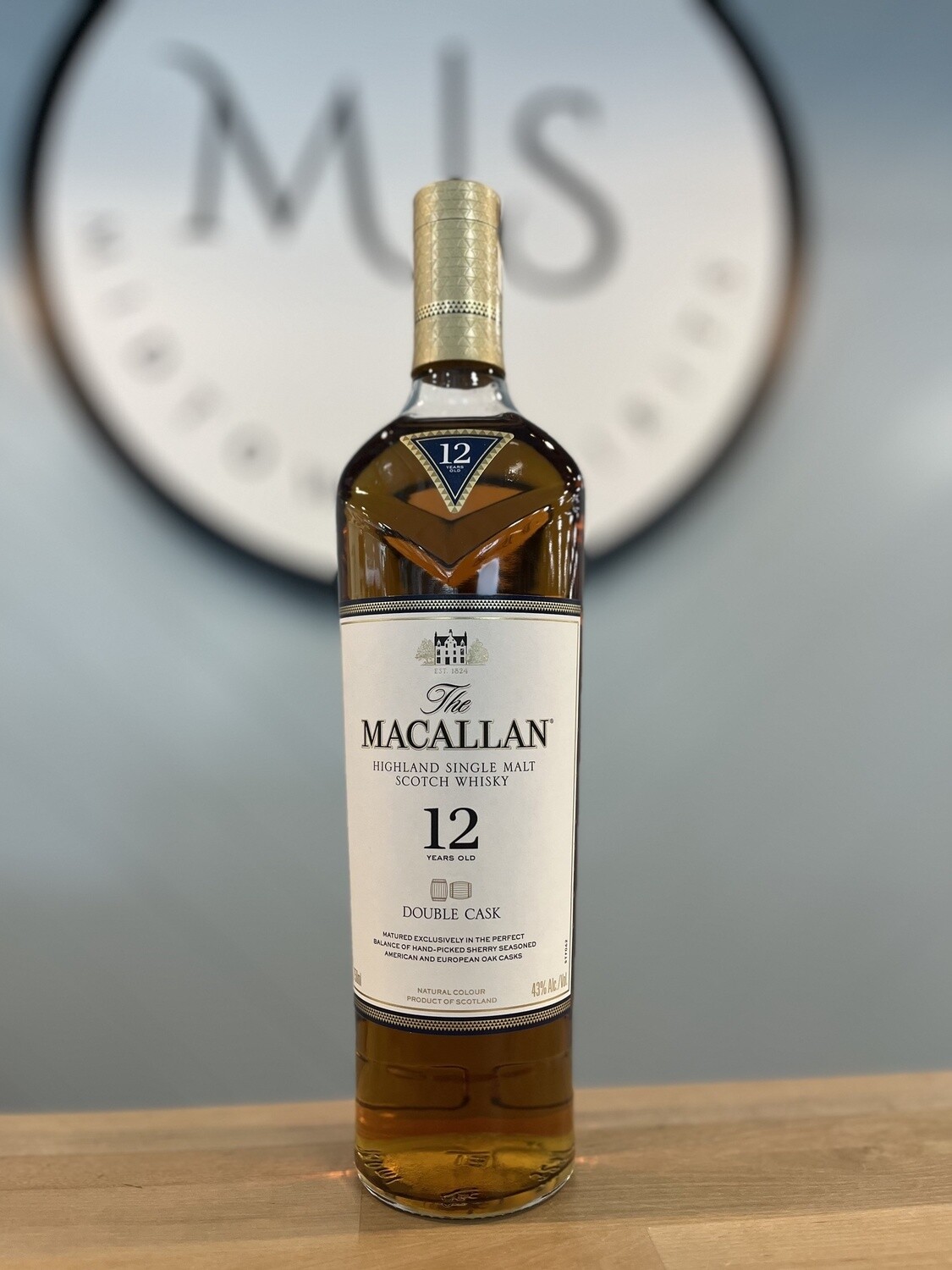 Macallan Highland Single Malt Double Cask Scotch 12 year