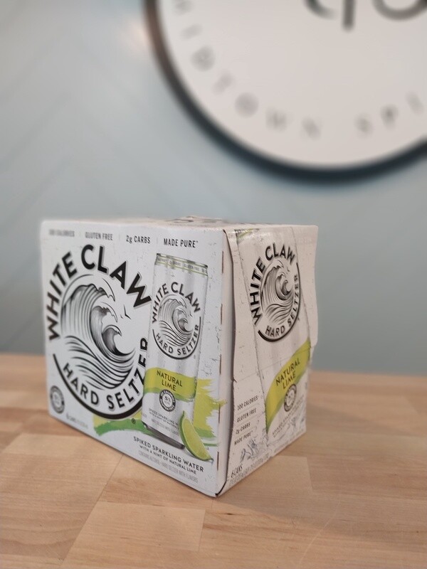 White Claw Lime 6pk cans