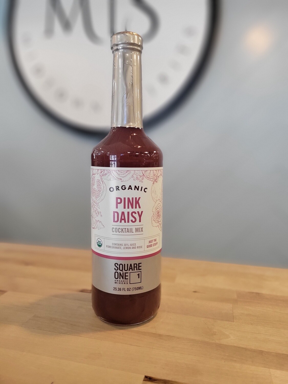 Square One Pink Daisy Mixer