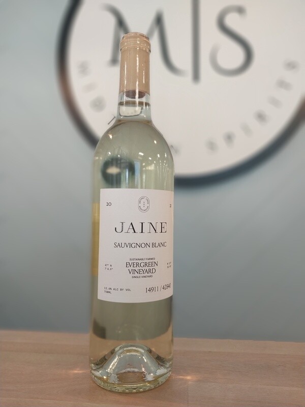 Jaine Sauvignon Blanc Evergreen Vineyard
