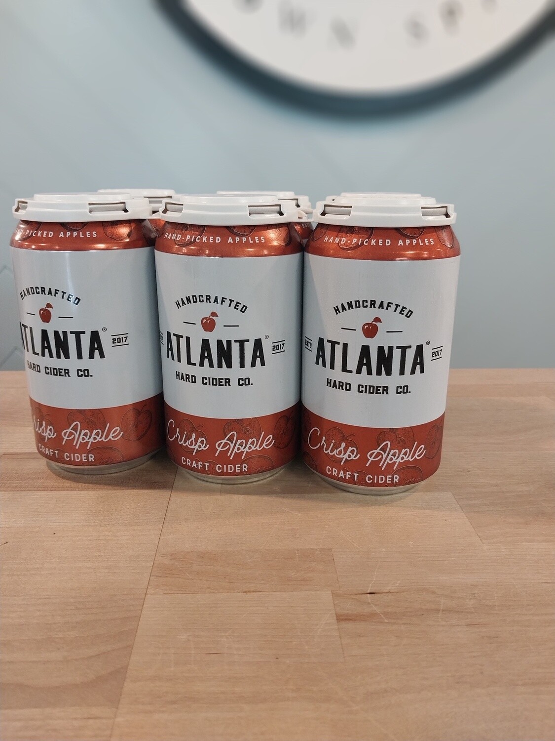 Atlanta Hard Cider Crisp Apple Craft Cider 6pk