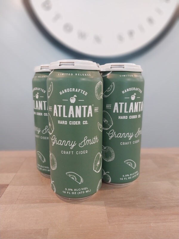 Atlanta Hard Cider Granny Smith Craft Cider 4pk