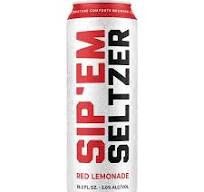 CCBC Sip Em Seltzer Red Lemonade 12pk