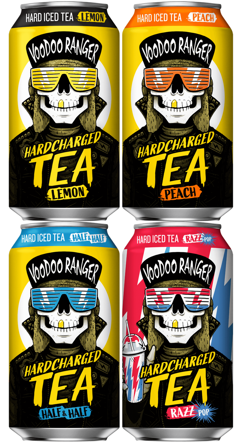 New Belgium VooDoo Ranger HardCharged Tea Variety Pack 1 12pk