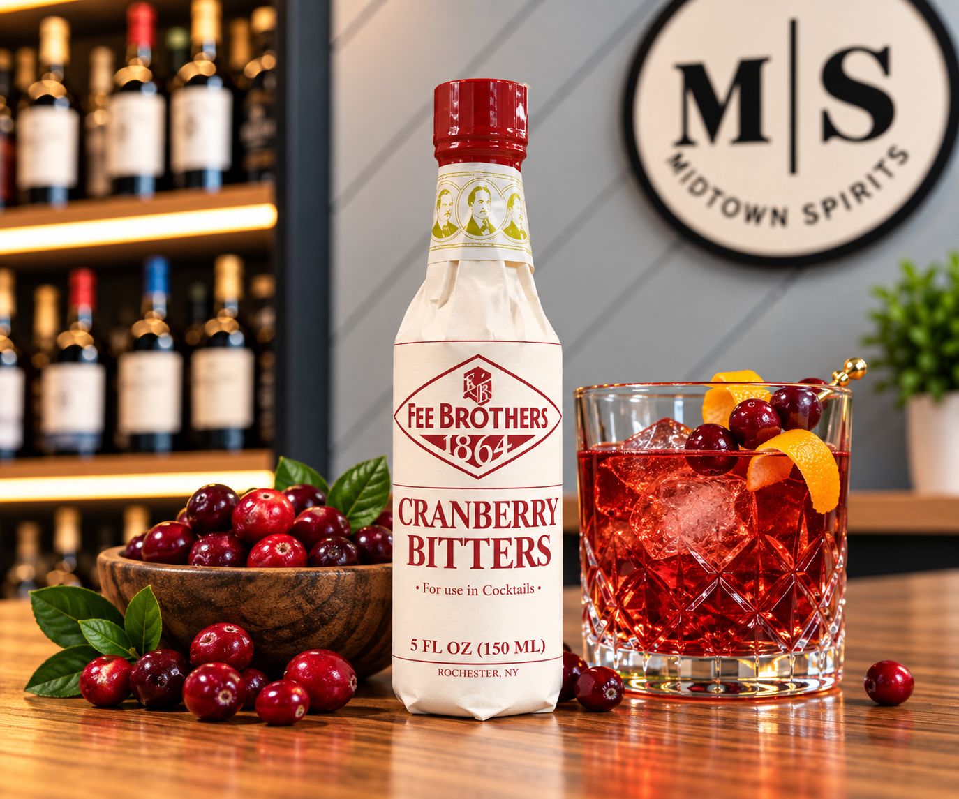 Fee Brothers Cranberry Bitters — 5 oz