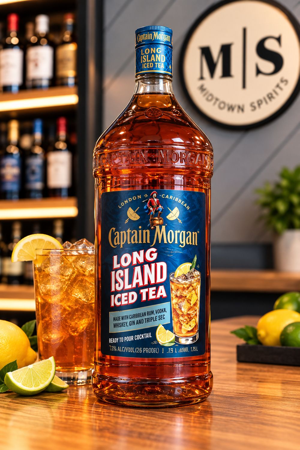 Captain Morgan Long Island Iced Tea — 1.75L