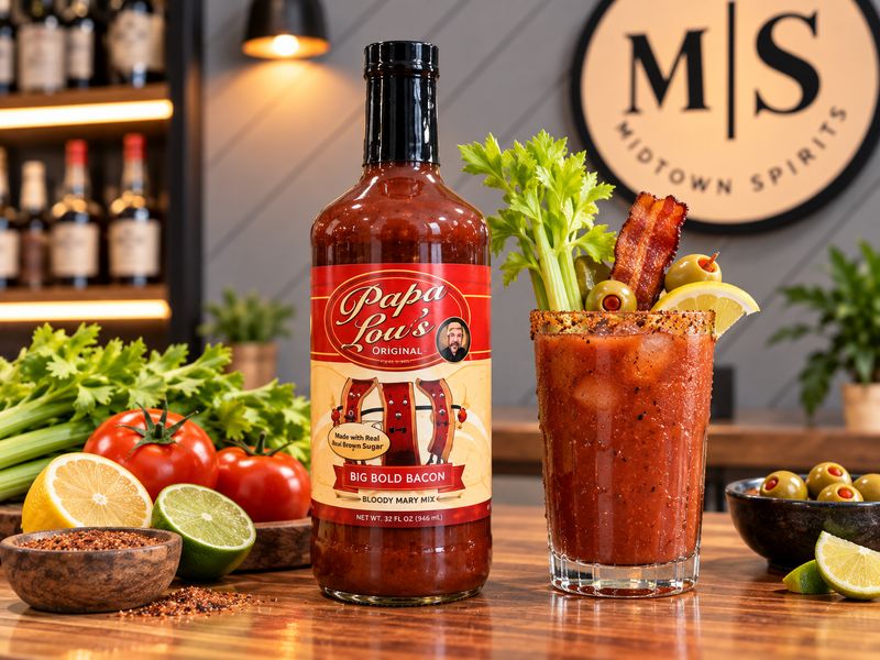 Papa Lou’s Original Big Bold Bacon Bloody Mary Mix