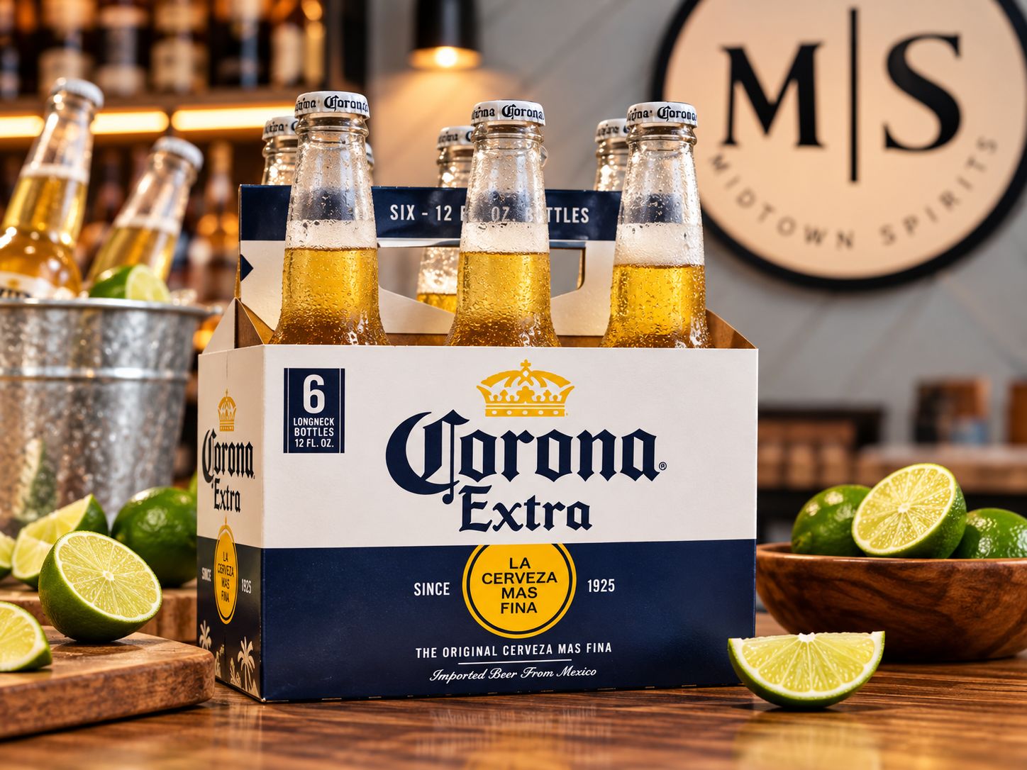 Corona Extra — 6 Pack Bottles