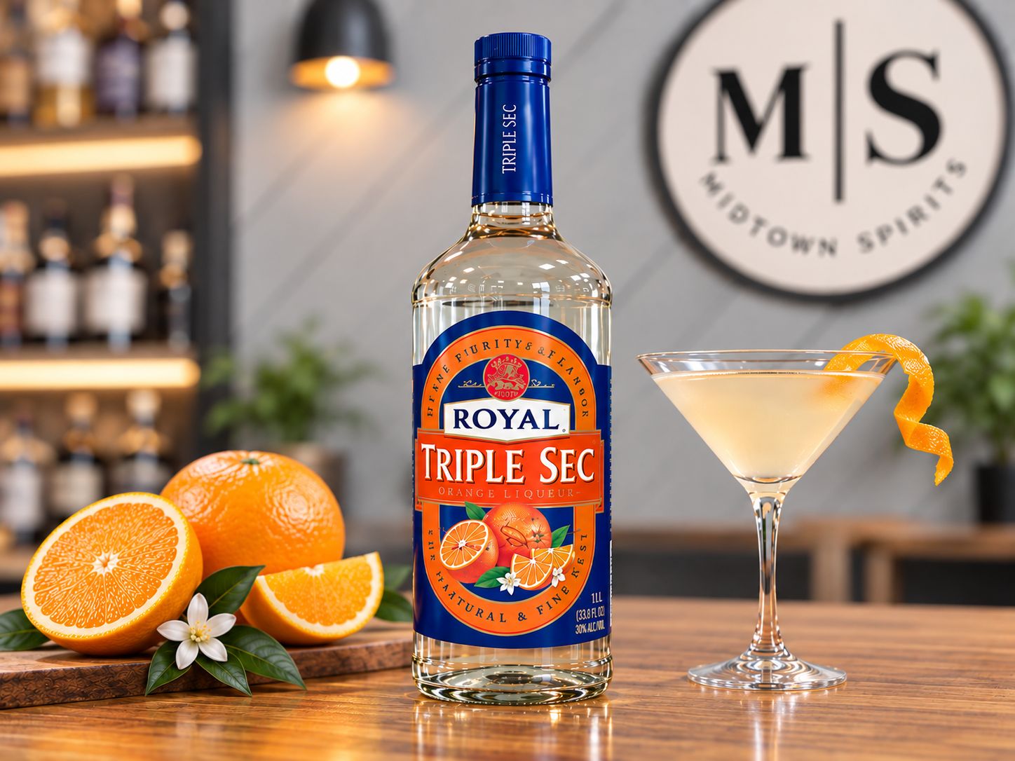 Royal Triple Sec Orange Liqueur — 1L
