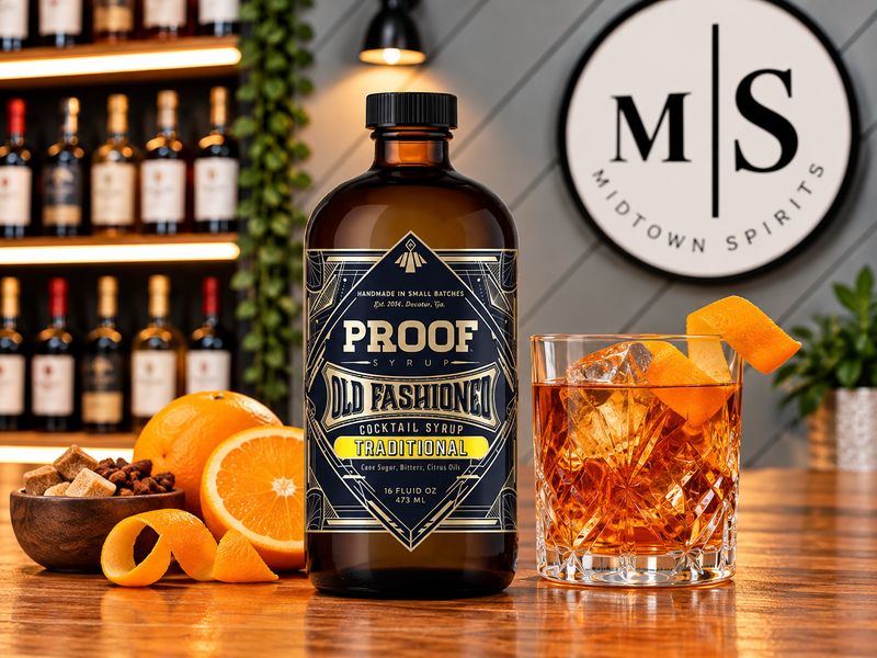 Proof Traditional Old Fashioned Cocktail Syrup — 16 oz