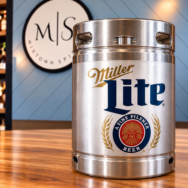 Miller Lite — 1/2 Barrel Keg