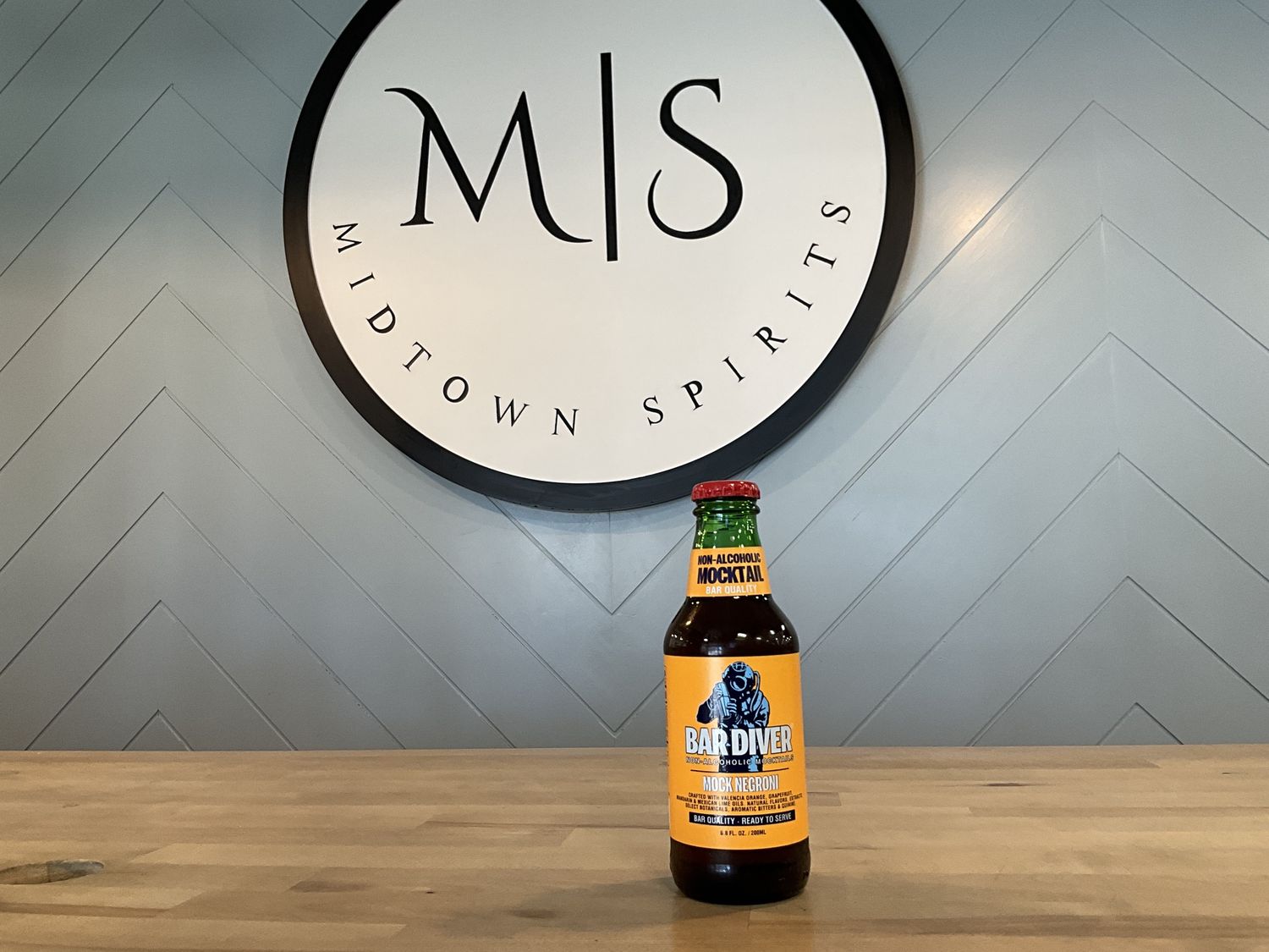 Bar Diver Negroni Mocktail 200ml