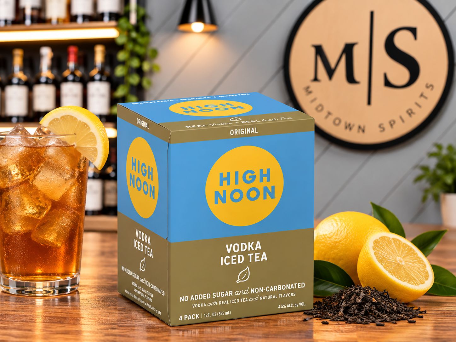 High Noon Original Vodka Iced Tea-4 Pack