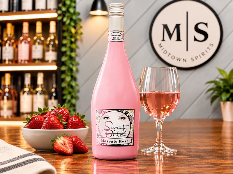 Sweet Bitch Moscato Rosé — 750 mL