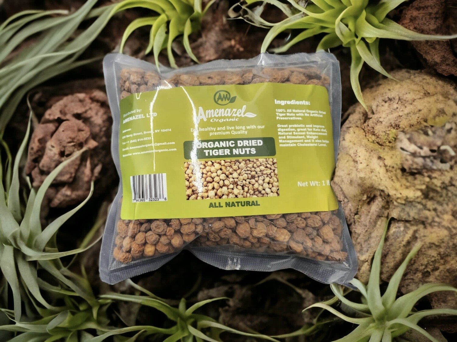Organic Dried Tiger Nuts (1 lb)