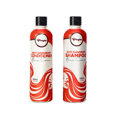 Virgin Anti Dandruff Shampoo and Conditioner (Pack of 2)