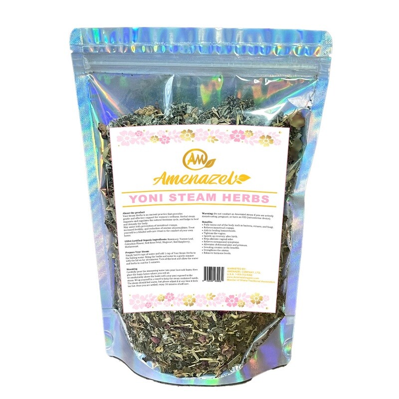 Amenazel Organic Yoni Steam Herbs