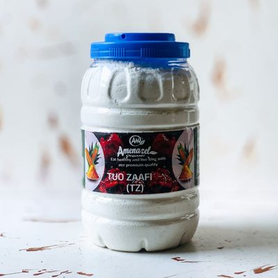 Amenazel Organic Tuo Zaafi (TZ) Peeled Maize Flour (2kg)