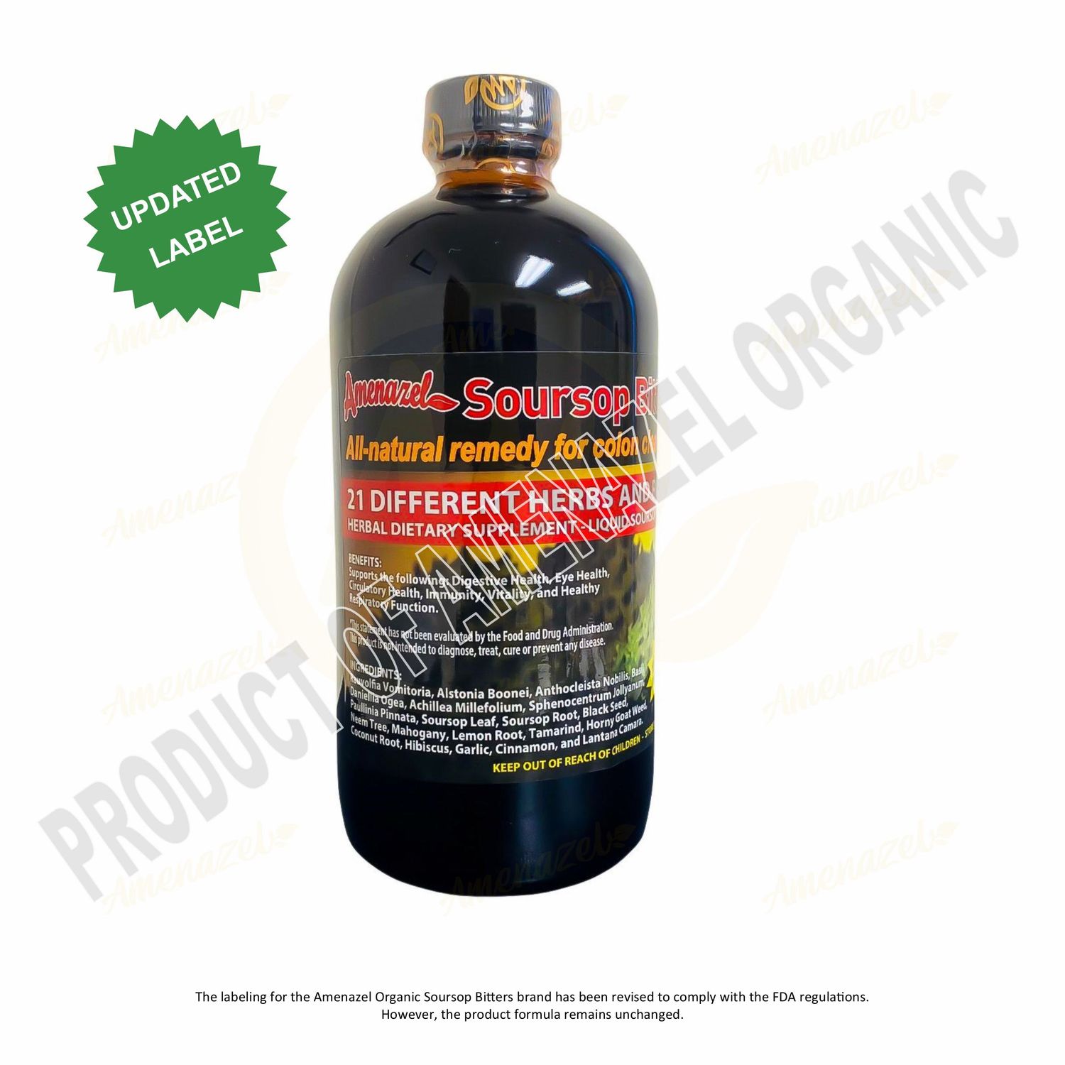 Amenazel Soursop Bitters (16oz)