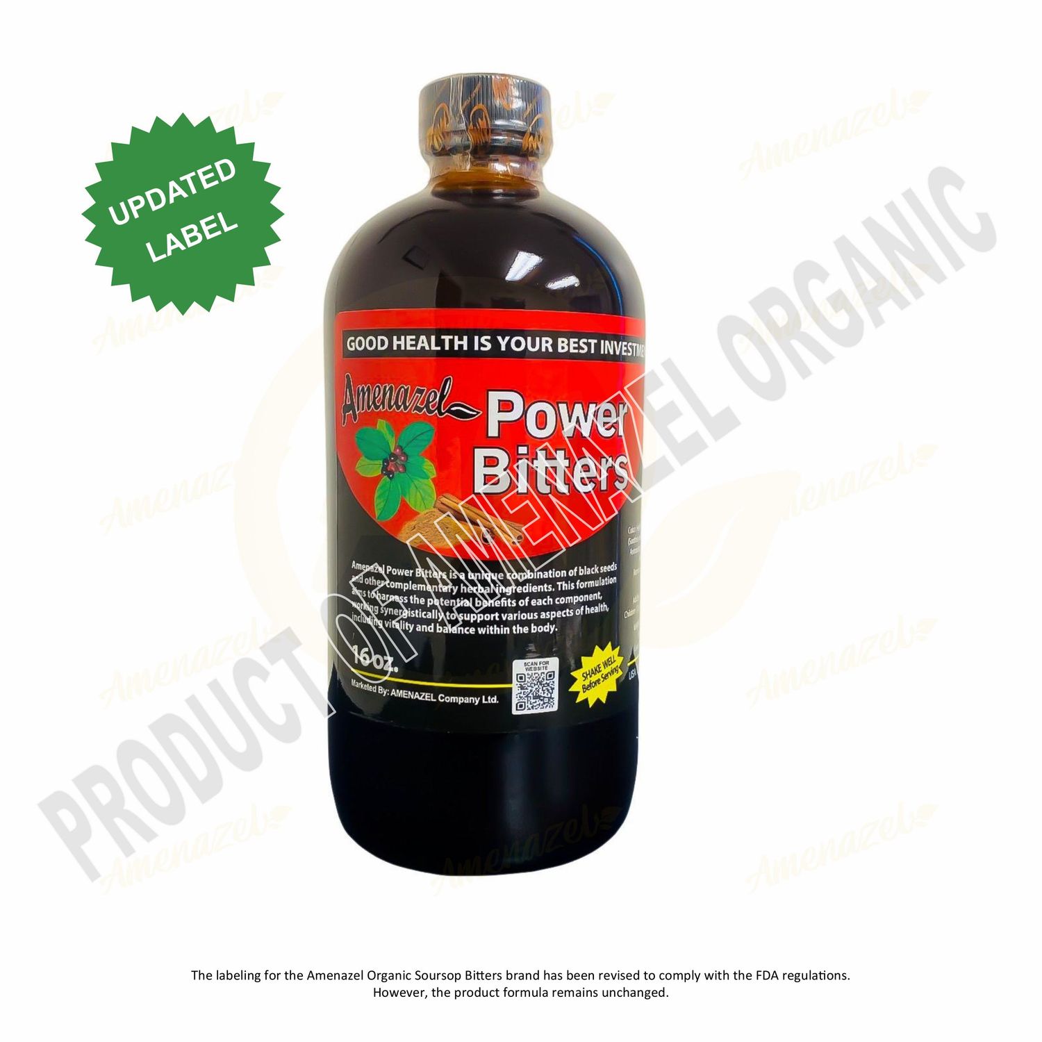 Amenazel Power Bitters (16oz)