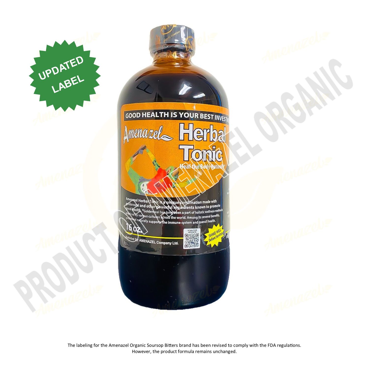 Amenazel Herbal Tonic (16oz)