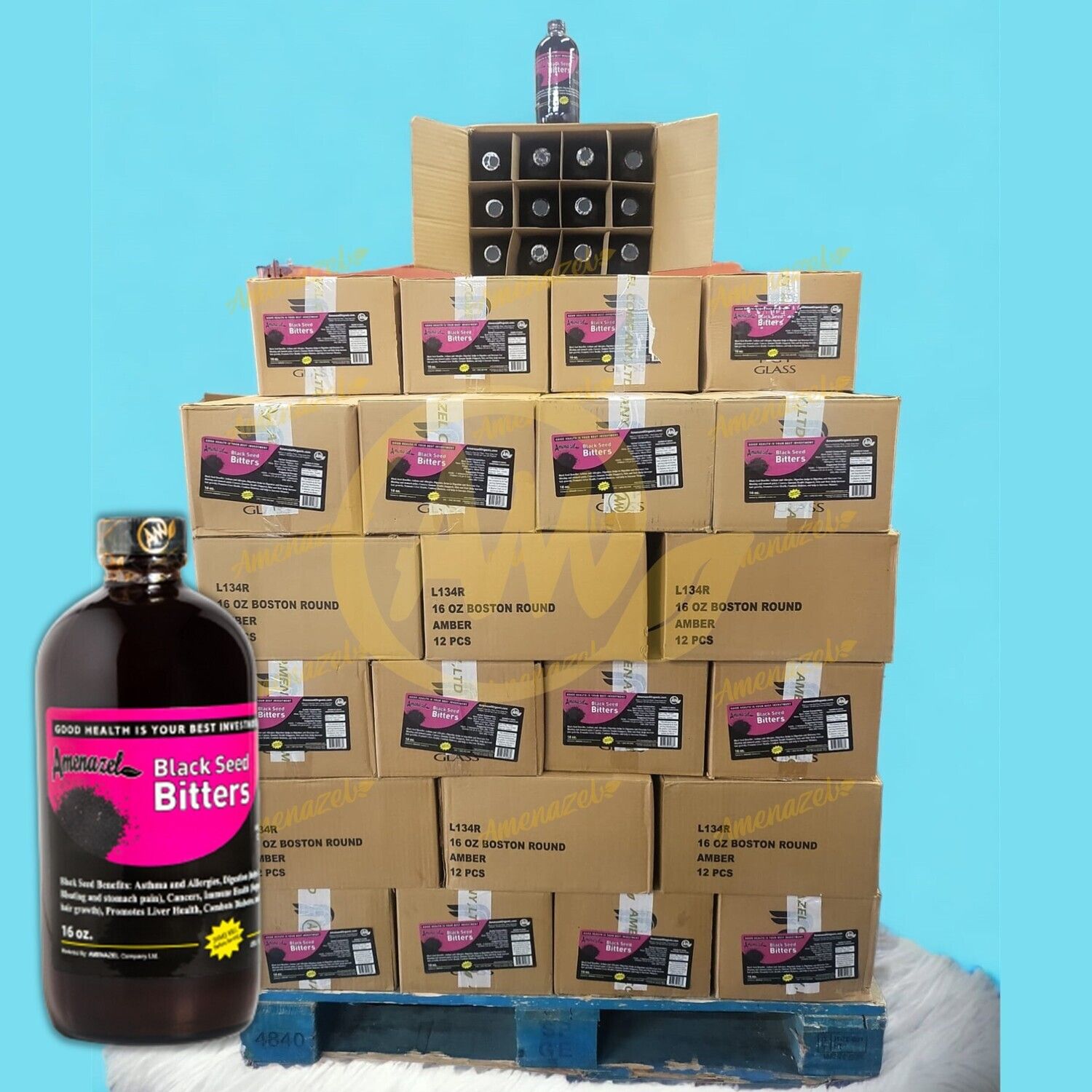 Amenazel Black Seed Bitters (Bulk Purchase)