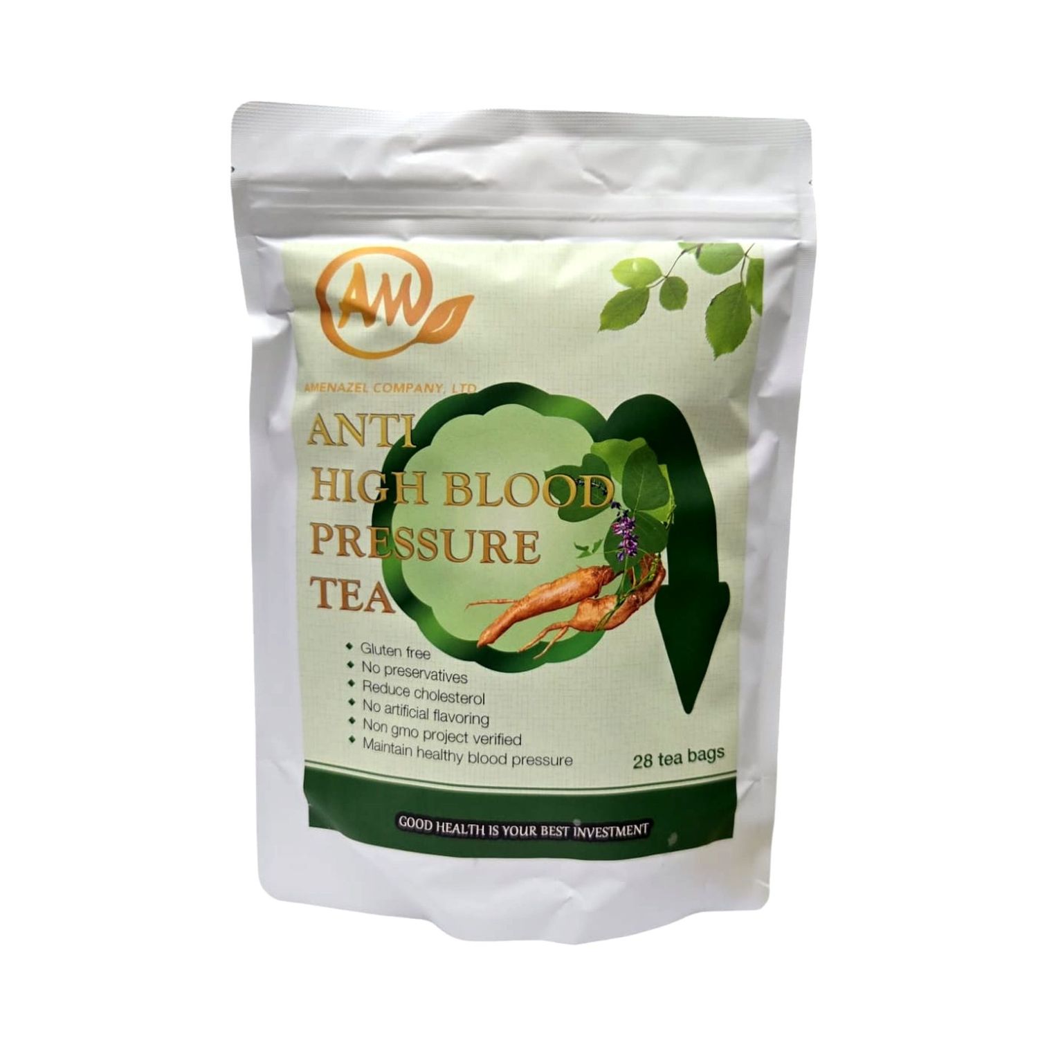 Amenazel Organic Anti High Blood Pressure Tea