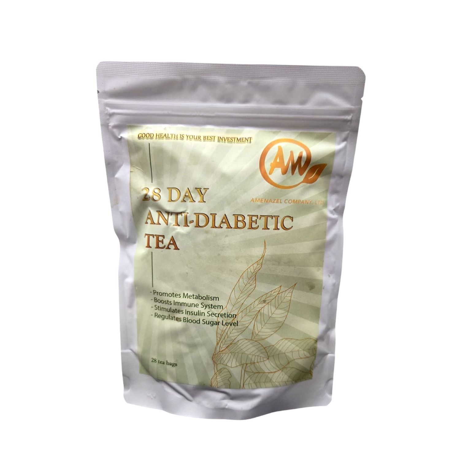 Amenazel Organic 28 Day Anti-Diabetic Tea