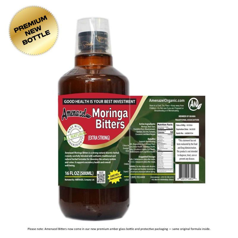 Amenazel Moringa Bitters (16oz)