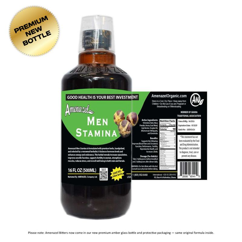 Amenazel Men Stamina (16oz)