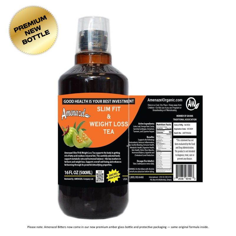 Amenazel Slim Fit &amp; Weight Loss Tea (16oz)