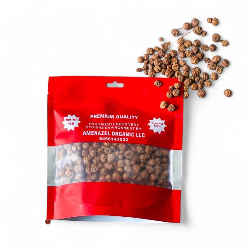 Amenazel Organic 100% Tiger Nuts (1 lb)