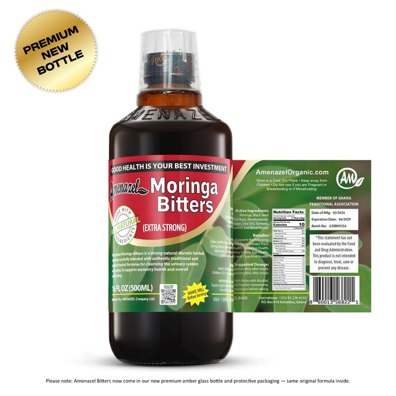 Amenazel Moringa Bitters (16oz)