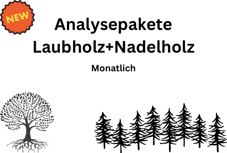 Bundle Analysepaket Laubholz+Nadelholz monatlich