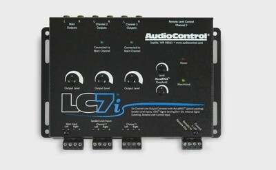 AUDIOCONTROL 6 CHANNEL LINE OUTPUT CONVERTER WITH ACCUBASS LC7I