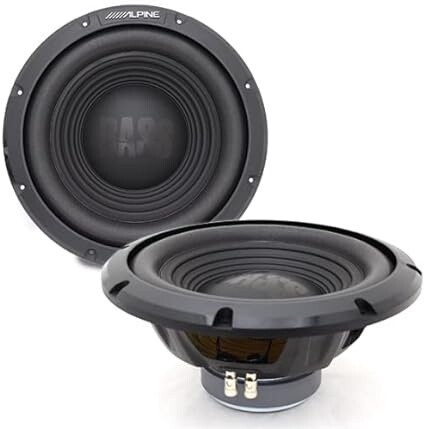 Alpine W10S4 10" Bass Subwoofer