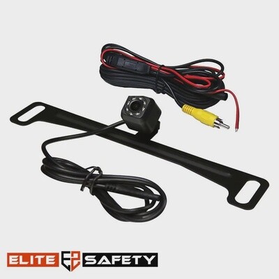Elite ESIRDPLP Safety Dynamic License Plate Camera Black