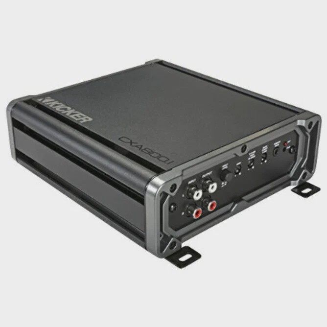 KICKER MONOBLOCK CAR AMPLIFIER CLASS D 1600W PEAK 1 OHM 46CXA8001T