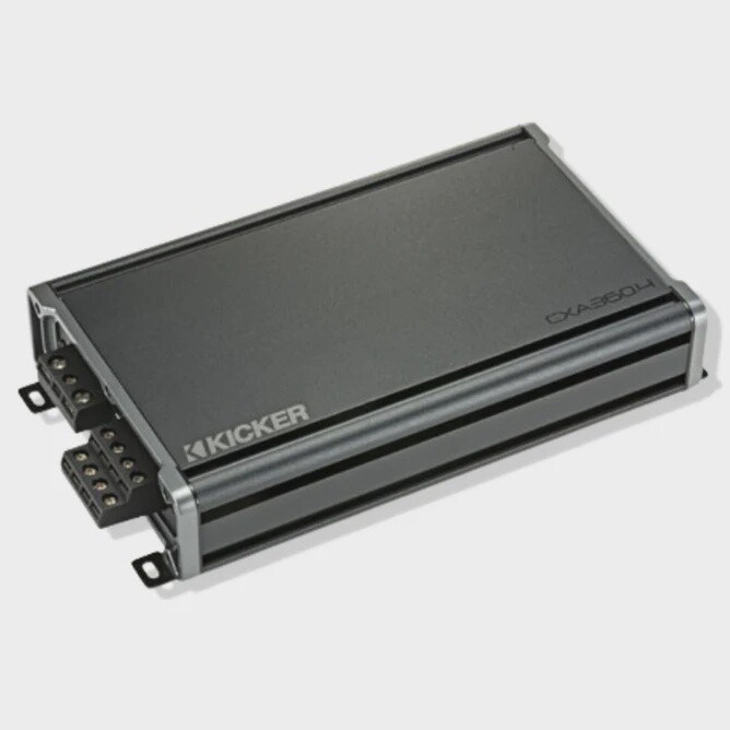 KICKER FULL RANGE 4 CHANNEL CAR AMPLIFIER CLASS A/B 720W PEAK 2 OHM 46CXA3604T