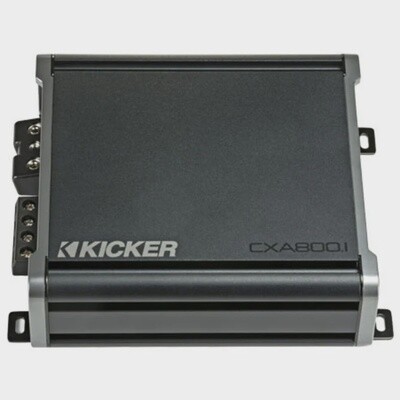 KICKER MONOBLOCK CAR AMPLIFIER CLASS D 1600W PEAK 1 OHM 46CXA8001T