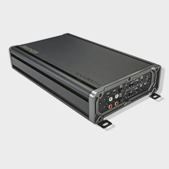 KICKER FULL RANGE 4 CHANNEL CAR AMPLIFIER CLASS A/B 720W PEAK 2 OHM 46CXA3604T
