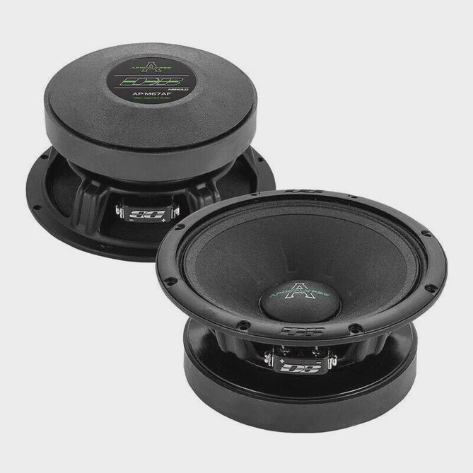 PAIR OF DEAF BONCE APOCALYPSE 6.5&quot; MID-RANGE SPEAKERS 1200 WATT 4 OHM AP-M67AF