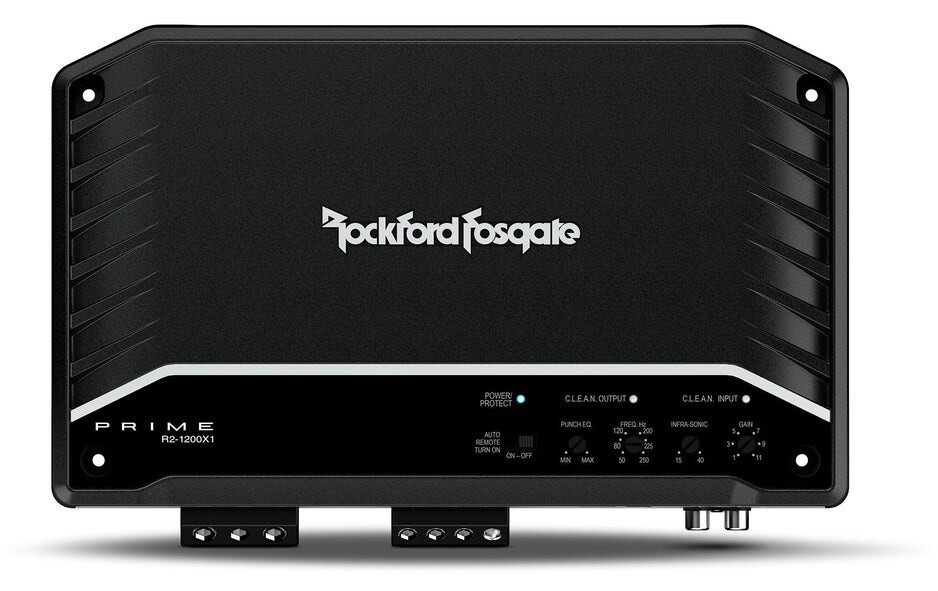 ROCKFORD FOSGATE PRIME 1200W CLASS D MONO AMPLIFIER R2-1200X1